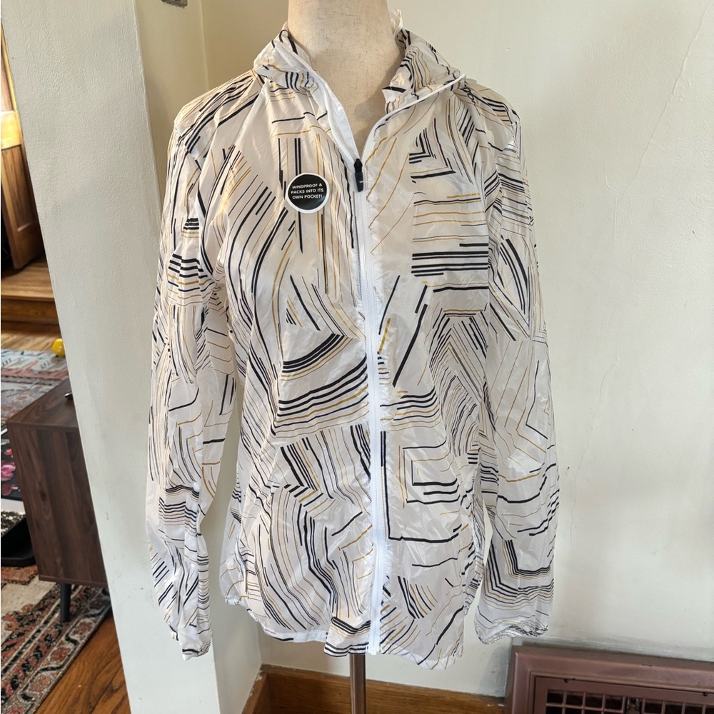 Brooks LSD Jacket Running Ripstop Sheer Sz M NWT